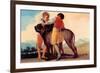 Boys with Blood Dogs-Francisco de Goya-Framed Premium Giclee Print