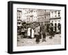 Boys with Hoops at a Market, Rotterdam, 1898-James Batkin-Framed Photographic Print