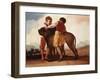 Boys with Mastiff-Suzanne Valadon-Framed Giclee Print