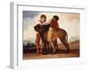 Boys with Mastiff-Suzanne Valadon-Framed Giclee Print