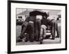 Boys with Their First Car, 1957-A. Y. Owen-Framed Art Print