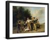 Boys with their Pets, 1841-Edmund Bristow-Framed Giclee Print