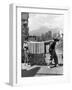 Boys Working in Pasta Factory Carry Rods of Pasta to Drying Rooms-Alfred Eisenstaedt-Framed Photographic Print