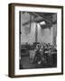 Boys Working on their Studies in the Physics Laboratory Class at Wells Cathedral Church-null-Framed Photographic Print