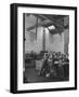Boys Working on their Studies in the Physics Laboratory Class at Wells Cathedral Church-null-Framed Photographic Print