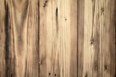 Wood Background-Bozena_Fulawka-Stretched Canvas