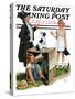 "Bozo, the Talking Dog," Saturday Evening Post Cover, September 1, 1928-Alan Foster-Stretched Canvas