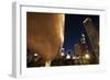 Bp Bridge at Millennium Park and Chicago Skyline at Dusk-Alan Klehr-Framed Photographic Print