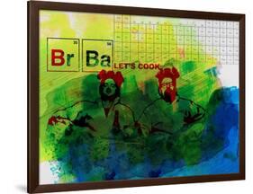 Br Ba Watercolor 1-Anna Malkin-Framed Art Print