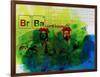 Br Ba Watercolor 1-Anna Malkin-Framed Art Print