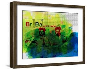 Br Ba Watercolor 1-Anna Malkin-Framed Art Print