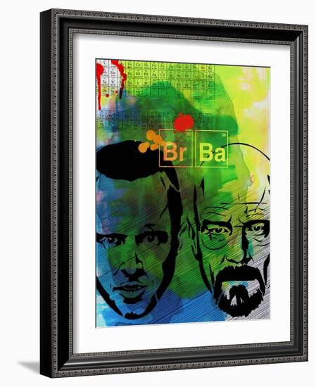 Br Ba Watercolor 2-Anna Malkin-Framed Art Print