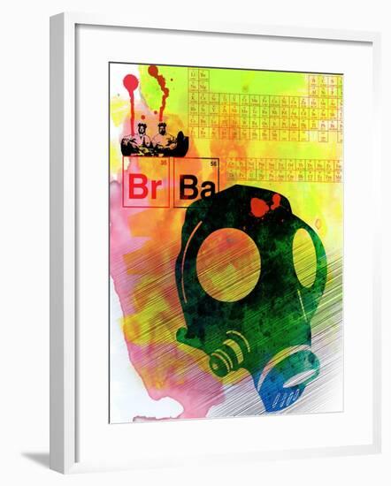 Br Ba Watercolor 3-Anna Malkin-Framed Art Print