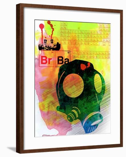 Br Ba Watercolor 3-Anna Malkin-Framed Art Print