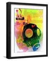 Br Ba Watercolor 3-Anna Malkin-Framed Art Print