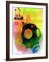 Br Ba Watercolor 3-Anna Malkin-Framed Art Print