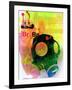 Br Ba Watercolor 3-Anna Malkin-Framed Art Print