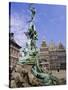 Brabo Statue, Antwerp, Belgium-Ken Gillham-Stretched Canvas