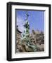 Brabo Statue, Antwerp, Belgium-Ken Gillham-Framed Photographic Print