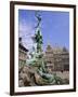 Brabo Statue, Antwerp, Belgium-Ken Gillham-Framed Photographic Print