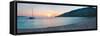 Brac Island, Zlatni Rat Beach at Sunset, Bol, Dalmatian Coast, Adriatic, Croatia, Europe-Matthew Williams-Ellis-Framed Stretched Canvas