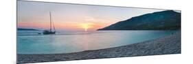 Brac Island, Zlatni Rat Beach at Sunset, Bol, Dalmatian Coast, Adriatic, Croatia, Europe-Matthew Williams-Ellis-Mounted Photographic Print