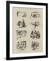 Bracebridge Hall by Washington Irving-Randolph Caldecott-Framed Premium Giclee Print