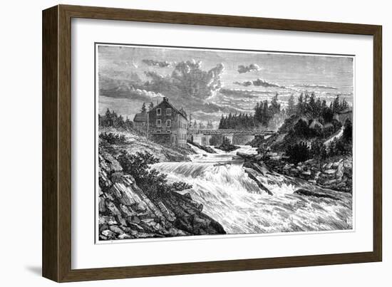 Bracebridge, Muskoka, Ontario, Canada, 19th Century-null-Framed Giclee Print