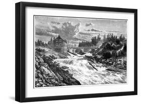 Bracebridge, Muskoka, Ontario, Canada, 19th Century-null-Framed Giclee Print