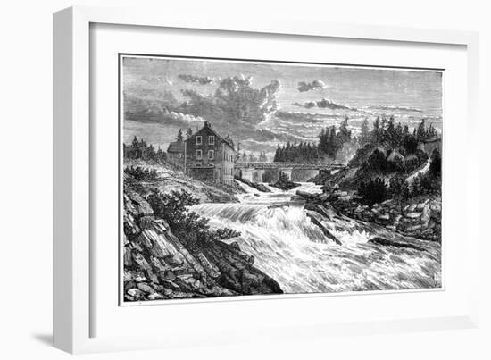 Bracebridge, Muskoka, Ontario, Canada, 19th Century-null-Framed Giclee Print