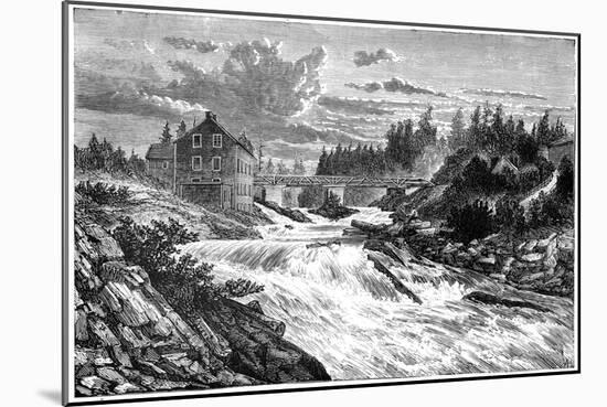 Bracebridge, Muskoka, Ontario, Canada, 19th Century-null-Mounted Giclee Print