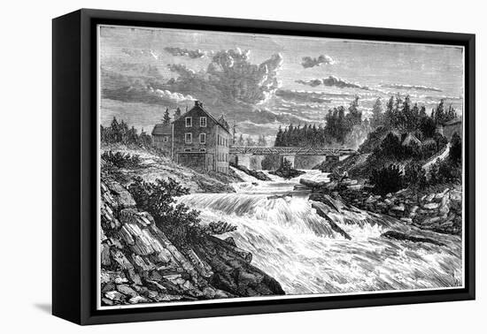 Bracebridge, Muskoka, Ontario, Canada, 19th Century-null-Framed Stretched Canvas