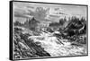 Bracebridge, Muskoka, Ontario, Canada, 19th Century-null-Framed Stretched Canvas