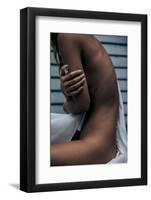 Braced-Sebastian Black-Framed Photo