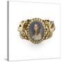 Bracelet Containing a Miniature of Victoiria, Duchess of Nemours-French School-Stretched Canvas