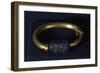 Bracelet of King Sheshonq II with Mesopotamian Cylinder Seal of Lapis Lazuli and Gold-null-Framed Giclee Print