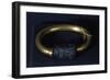 Bracelet of King Sheshonq II with Mesopotamian Cylinder Seal of Lapis Lazuli and Gold-null-Framed Giclee Print