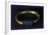 Bracelet of King Sheshonq II with Mesopotamian Cylinder Seal of Lapis Lazuli and Gold-null-Framed Giclee Print