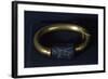 Bracelet of King Sheshonq II with Mesopotamian Cylinder Seal of Lapis Lazuli and Gold-null-Framed Giclee Print