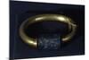 Bracelet of King Sheshonq II with Mesopotamian Cylinder Seal of Lapis Lazuli and Gold-null-Mounted Giclee Print