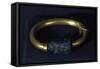 Bracelet of King Sheshonq II with Mesopotamian Cylinder Seal of Lapis Lazuli and Gold-null-Framed Stretched Canvas