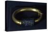Bracelet of King Sheshonq II with Mesopotamian Cylinder Seal of Lapis Lazuli and Gold-null-Stretched Canvas