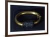 Bracelet of King Sheshonq II with Mesopotamian Cylinder Seal of Lapis Lazuli and Gold-null-Framed Giclee Print