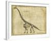 Brachiosaurus Study-Ethan Harper-Framed Art Print