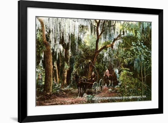 Brackenridge Park, San Antonio, Texas-null-Framed Premium Giclee Print