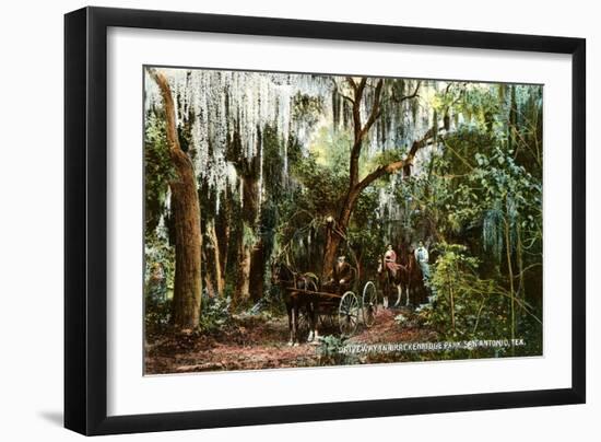 Brackenridge Park, San Antonio, Texas-null-Framed Art Print