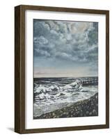 Bracklesham Bay: Evening, 1994-Margaret Hartnett-Framed Giclee Print