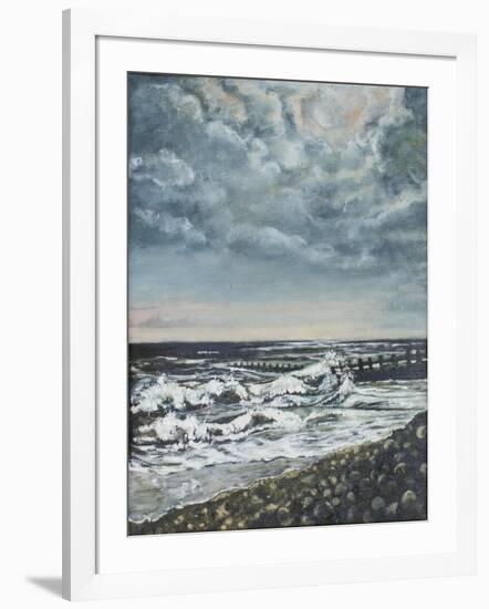 Bracklesham Bay: Evening, 1994-Margaret Hartnett-Framed Giclee Print