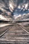 Jacksonville, Fl: Sunset Lights Up the Pier and Canoe Ramp-Brad Beck-Photographic Print