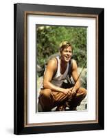 BRAD PITT. "A RIVER RUNS THROUGH IT" [1992], directed by ROBERT REDFORD.-null-Framed Photographic Print